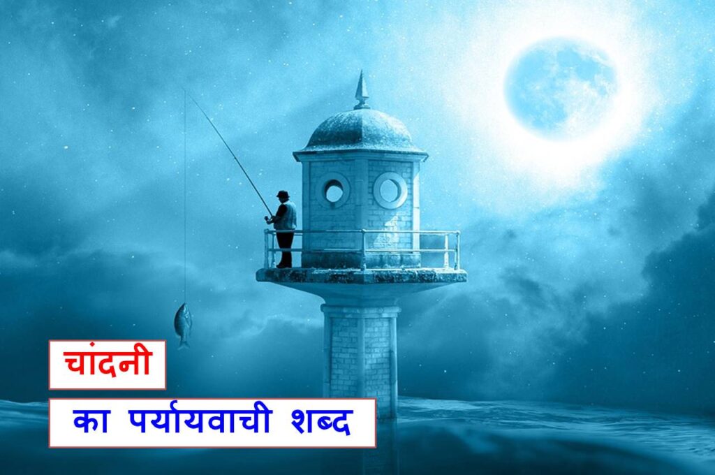 चांदनी का पर्यायवाची शब्द काफी महत्वपूर्ण है, synonyms of Moonlight in Hindi