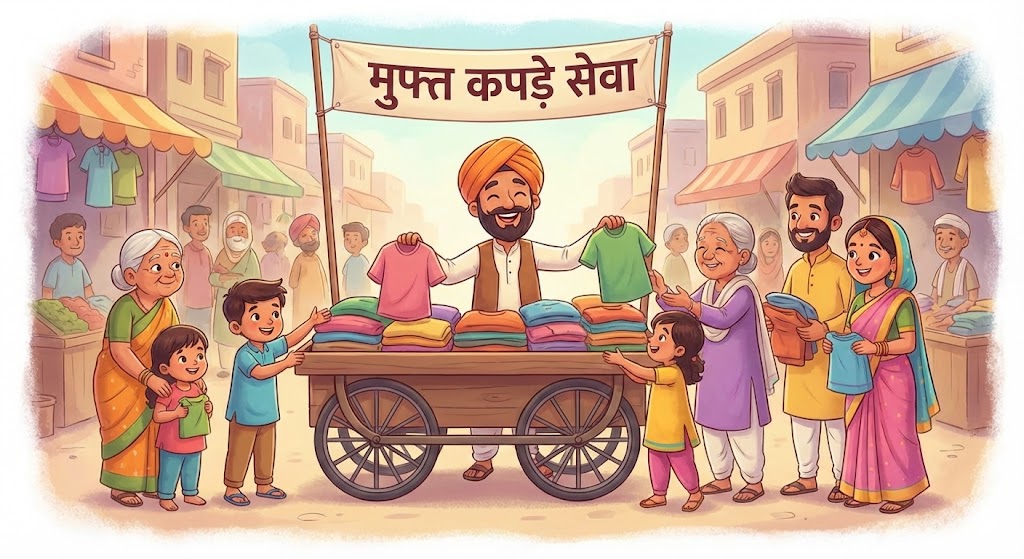 सपने मे कपड़े बेचना