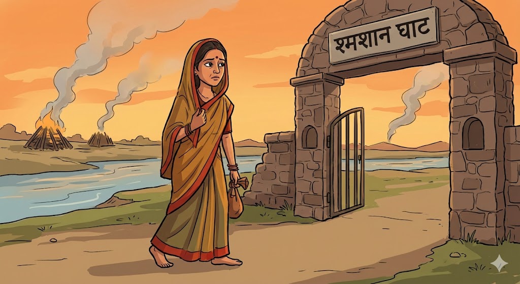 mahila shamshan ghat kyon nahin jaate hain 