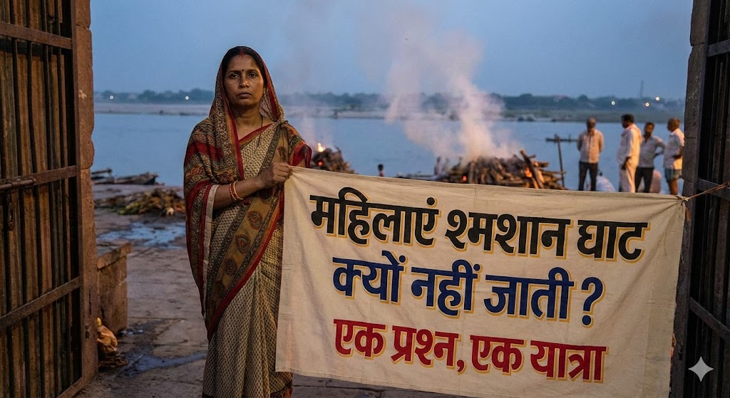 श्मशान घाट में महिलाएं क्यों नहीं जाती