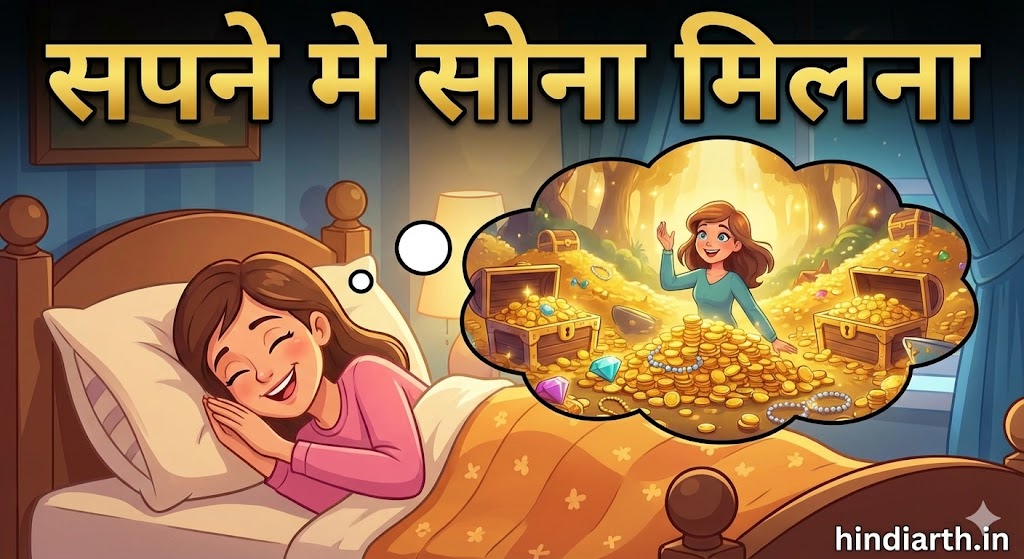 sapne me sona milna kya hota h