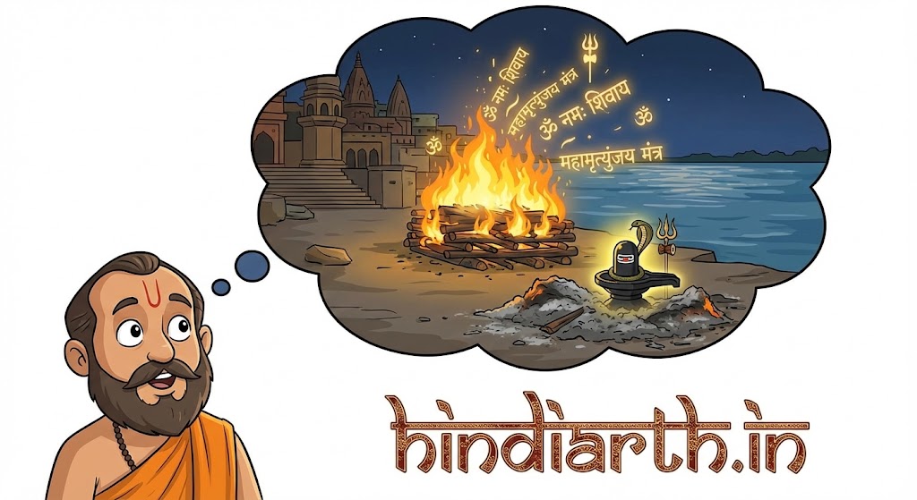 sapne mein shamshan mein jalti chita dekhna  
