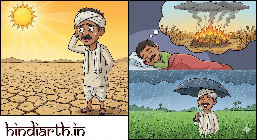sapne mein shamshan mein jalti hui chita dekhna 
