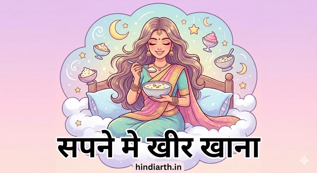 sapne mein kheer khana