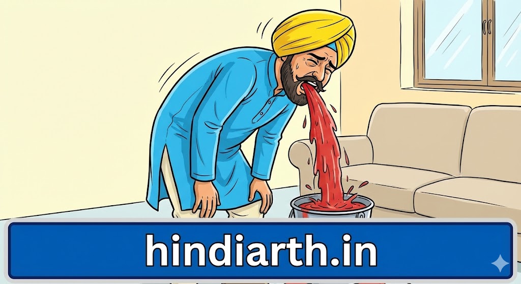 sapne mein khoon ki ulti karte hue dekhna