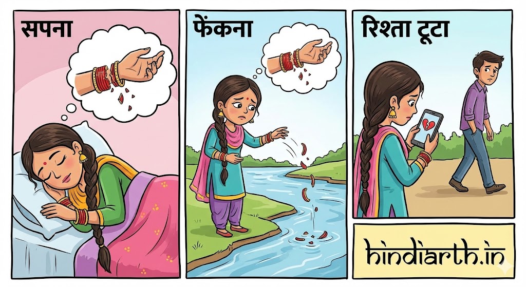 sapne mein chudi tutate hue dekhna