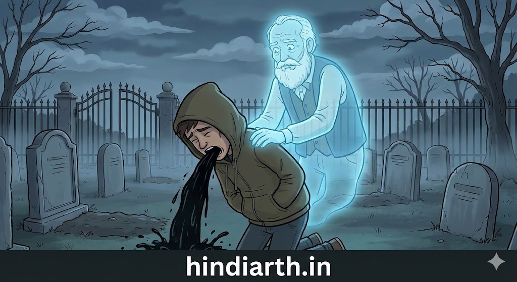 sapne mein khud ko khoon ki ulti karte dekhna