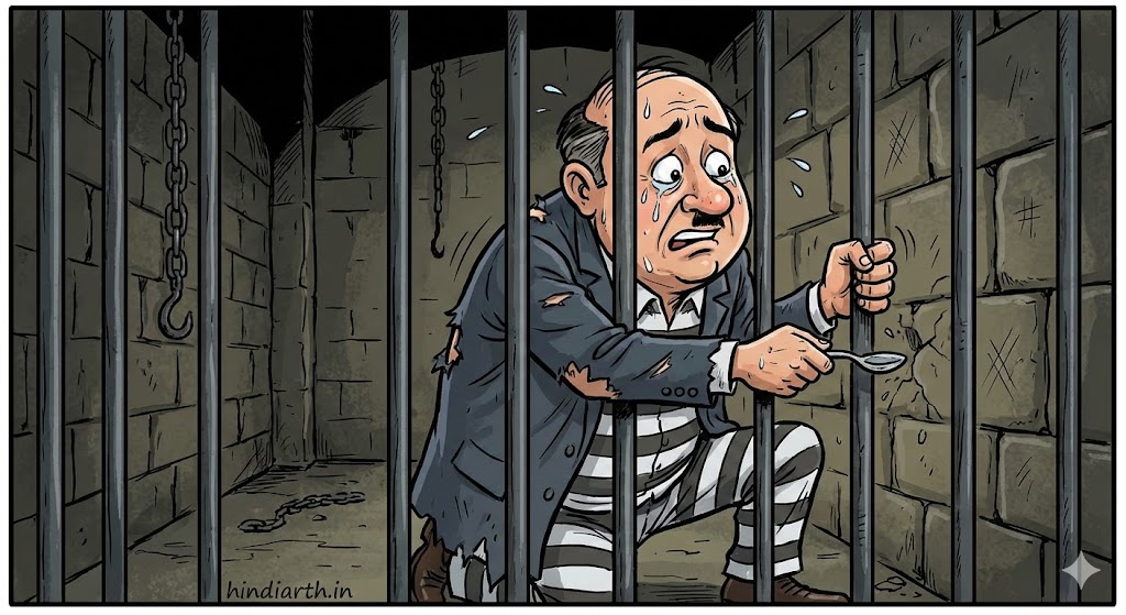 sapne mein khud ko jail mein band dekhna