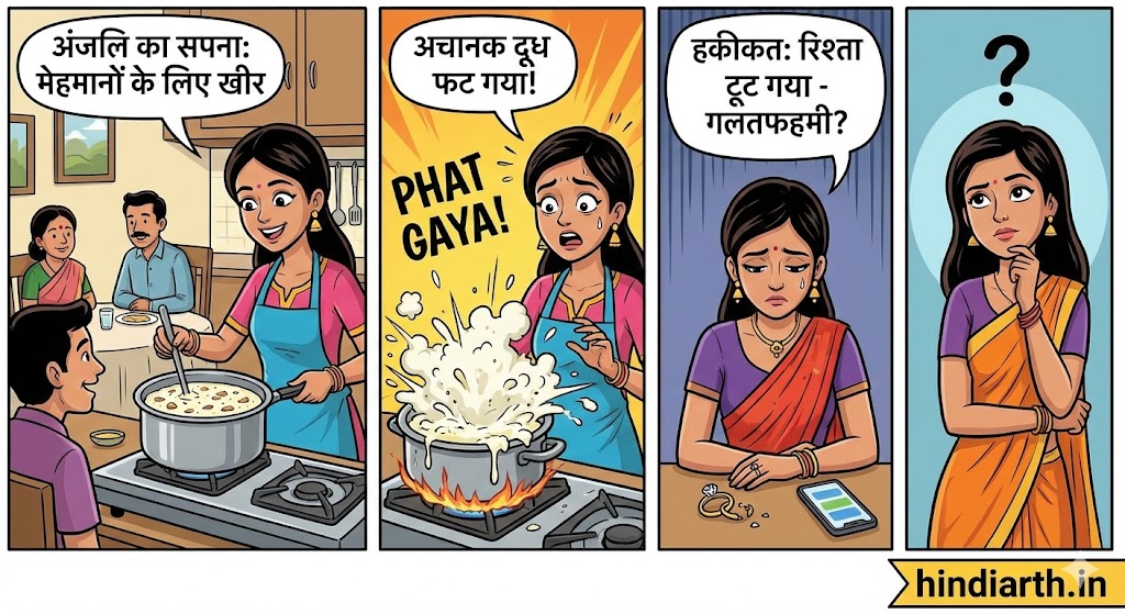 doodh ka fatna shubh ya ashubh 

