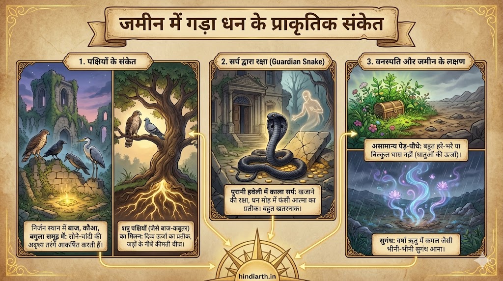 जमीन में गड़ा धन देखने का मंत्र