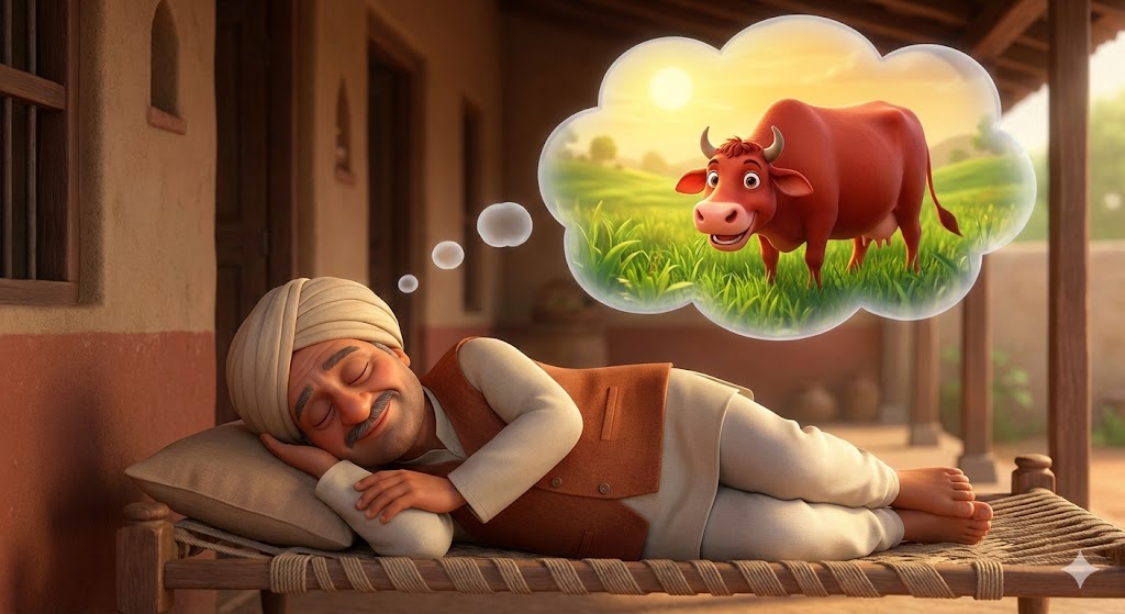 सपने में लाल गाय देखना शुभ या अशुभ 
