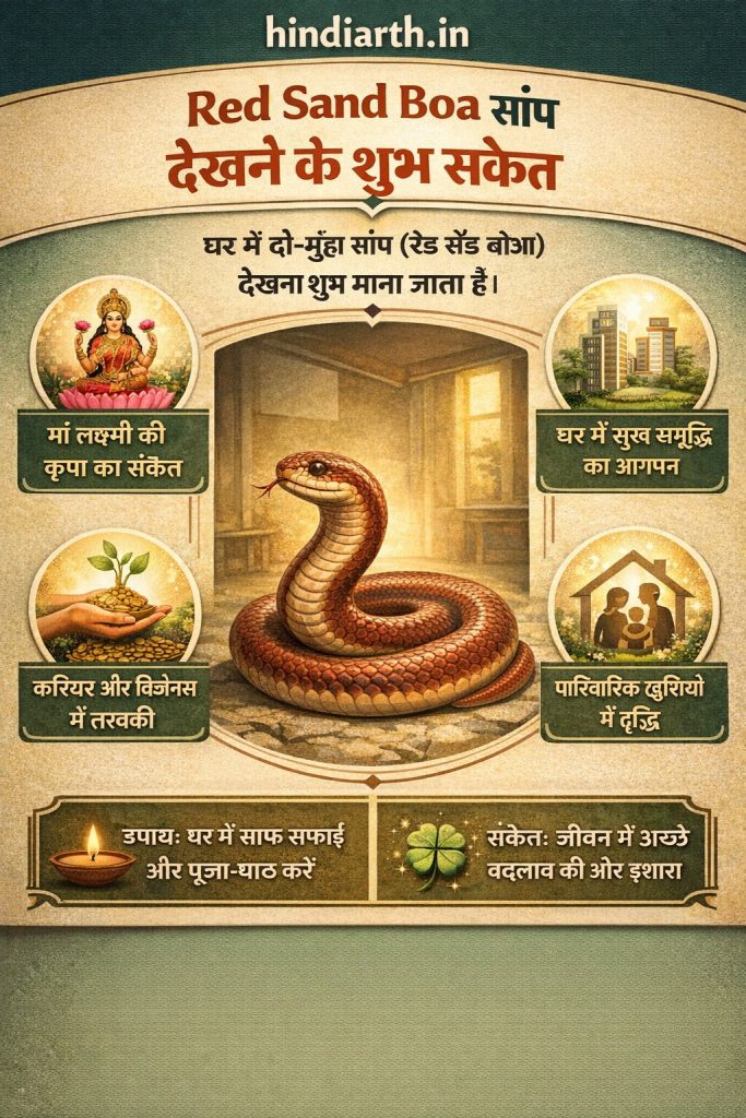 do muh wala saap ghar mein aane se kya hota hai