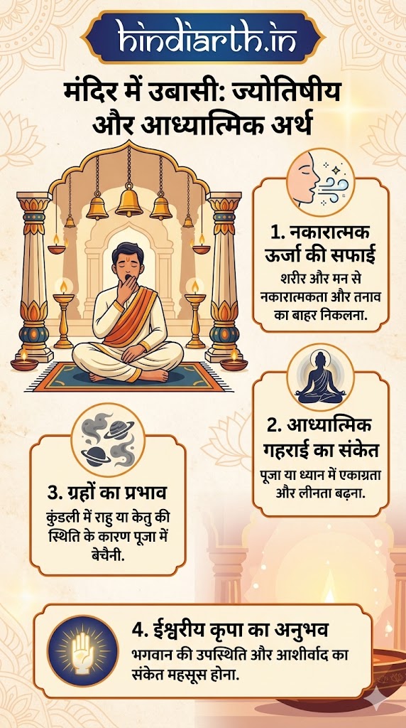mandir mein ubasi aana