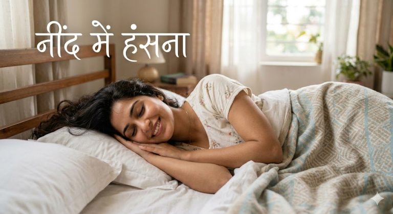 नींद मे हंसना कैसा होता है शुभ या अशुभ जानें रियल अनुभवों की मदद से ।