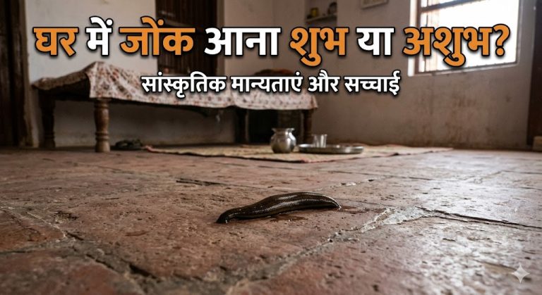 घर में जोंक का आना शुभ या अशुभ जाने इंसानी अनुभवों से ।