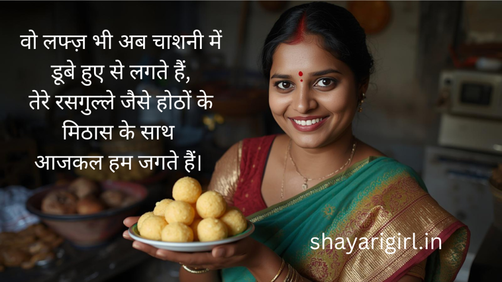 rasgulle par shayari,
